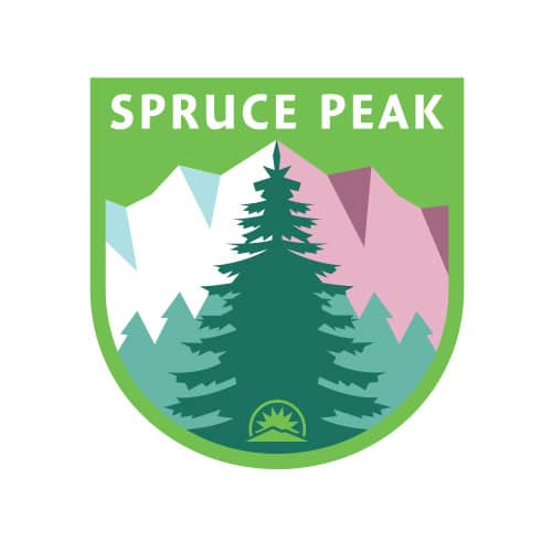 spruce peak badge
