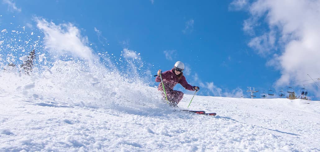 spring skiing