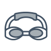 swim goggles icon