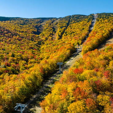 Jordan towers in the fall